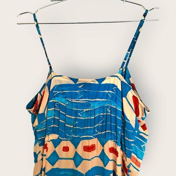 Plenty Tracy Reese Womens Dress Sz M Maxi Swiftie Silk Anthropologie Bohemian - Picture 9 of 15